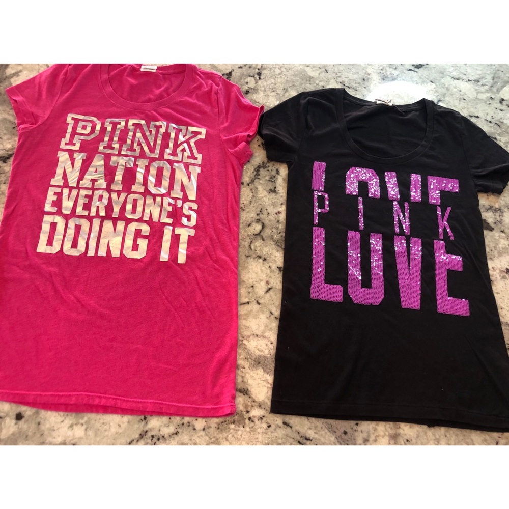PINK by Victoria Secret Tee Shirt Bundle